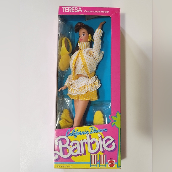1987 California Dream Barbie (Teresa) Vintage Doll 109